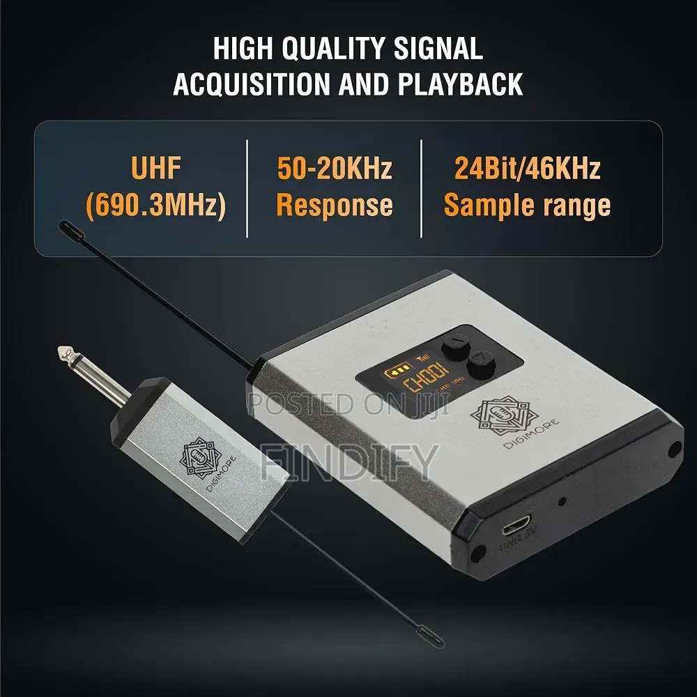 Wireless Headset Microphone/Lavalier Lapel Mic With Transmitter