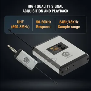 Wireless Headset Microphone/Lavalier Lapel Mic With Transmitter