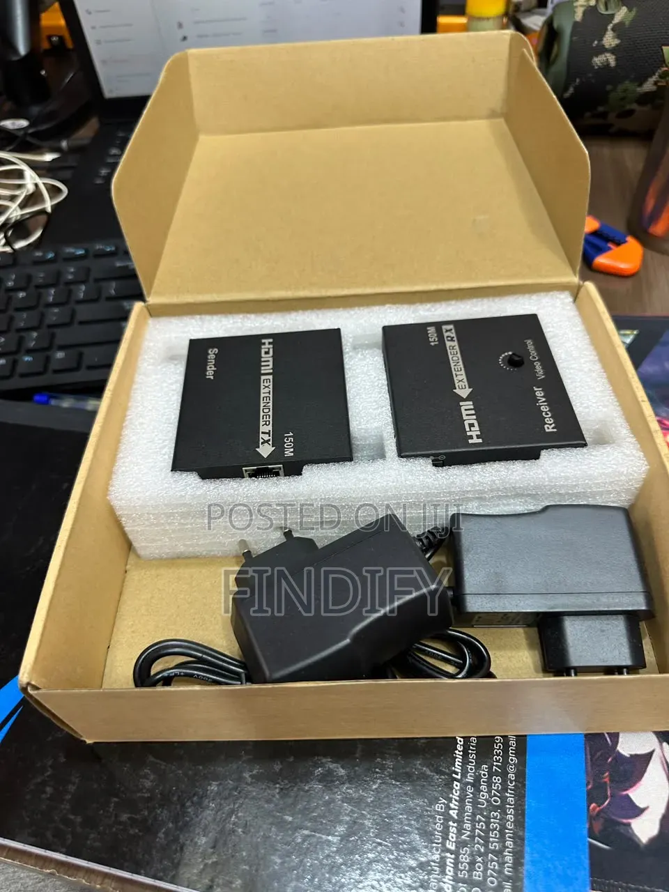 150M HDMI Extender Over UTP/LAN Consists of a Transmitter