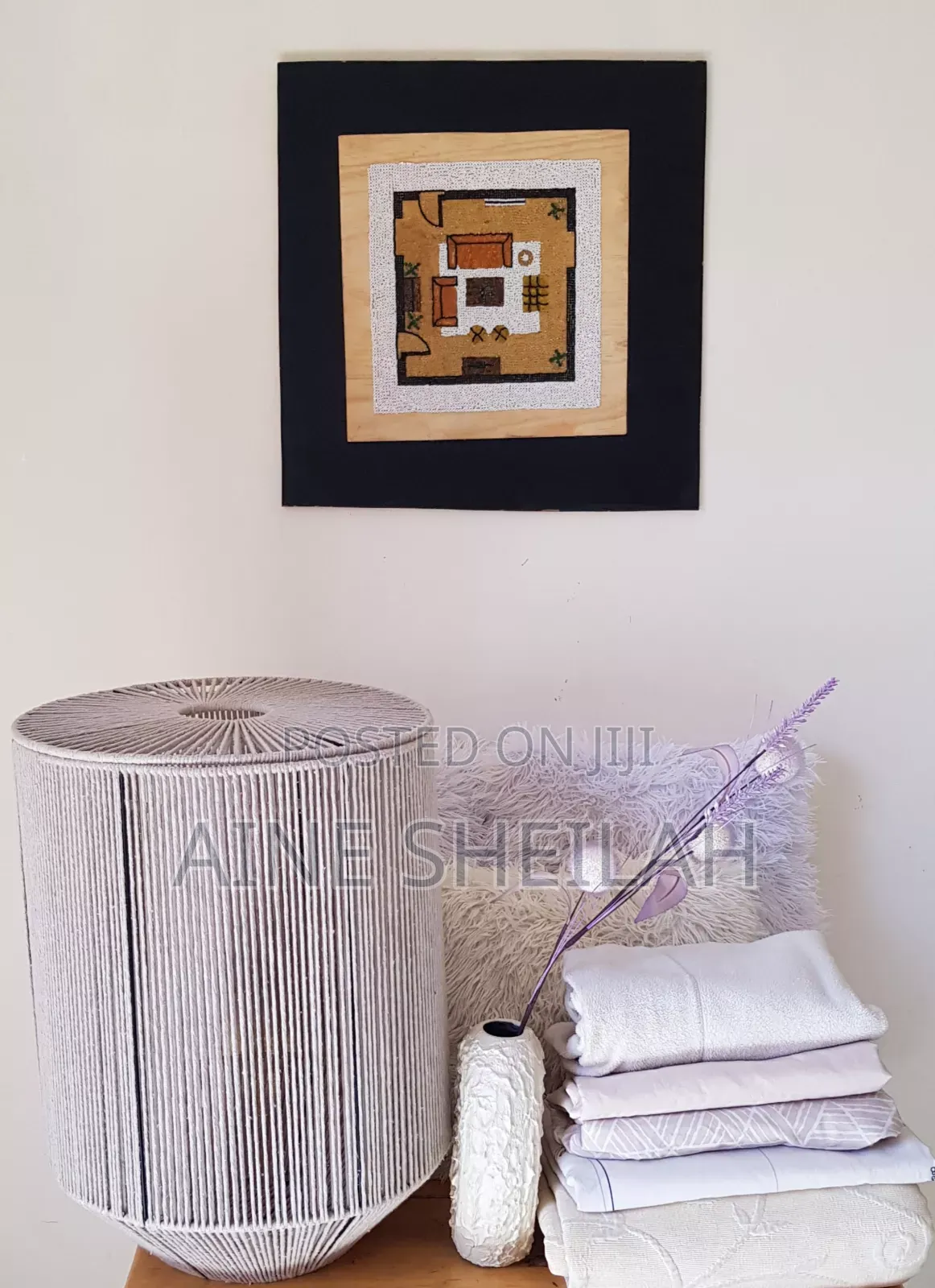 Handwoven Laundry Basket