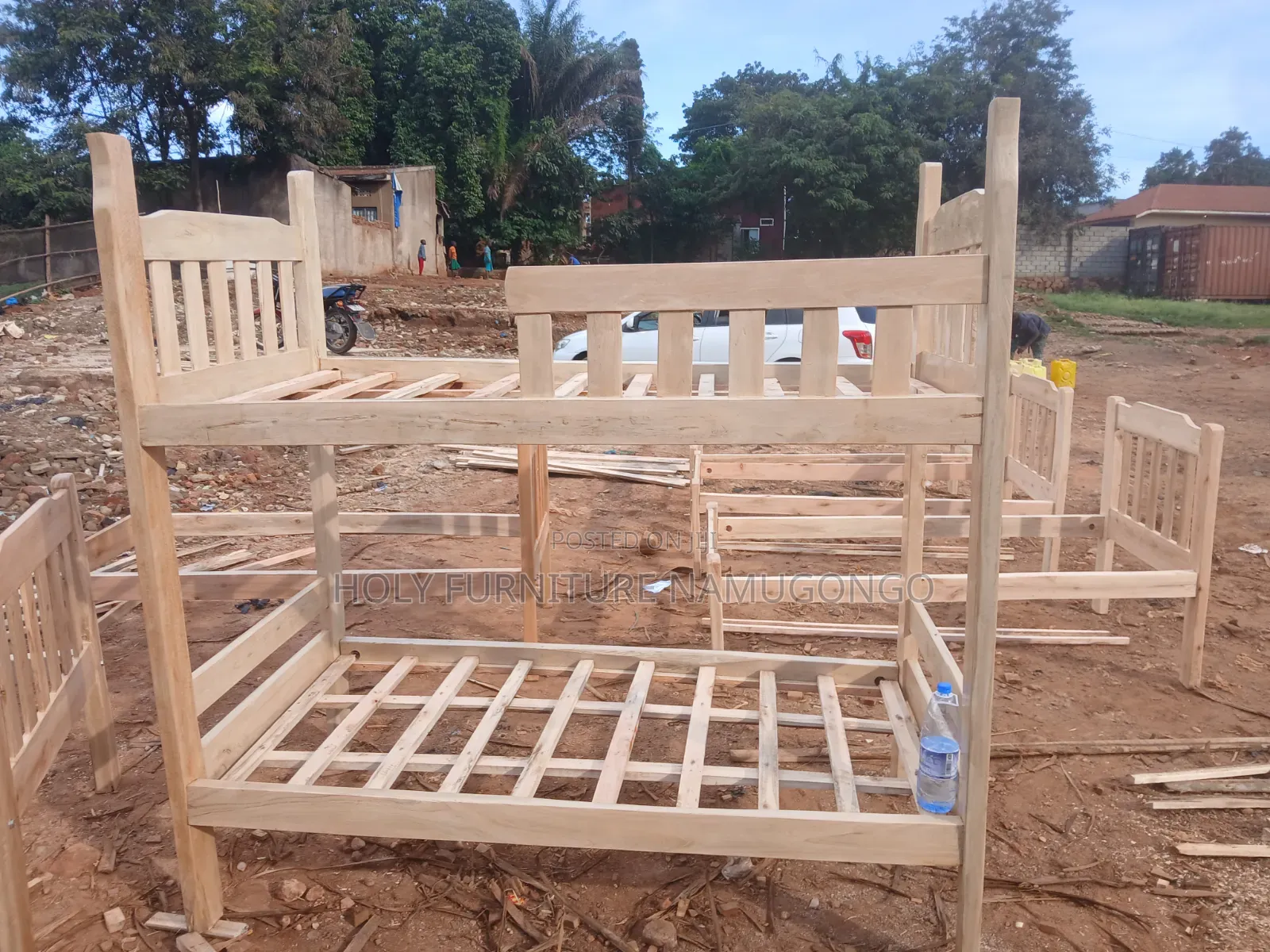 Wooden Bed