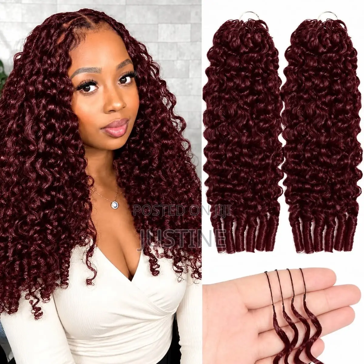 Super Coiled Curls Braids
