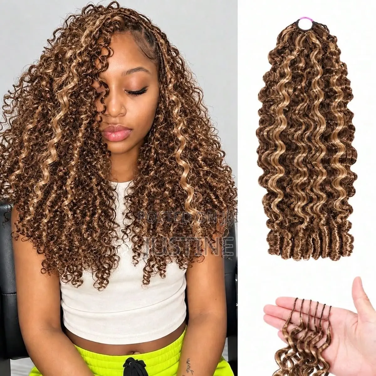 Super Coiled Curls Braids