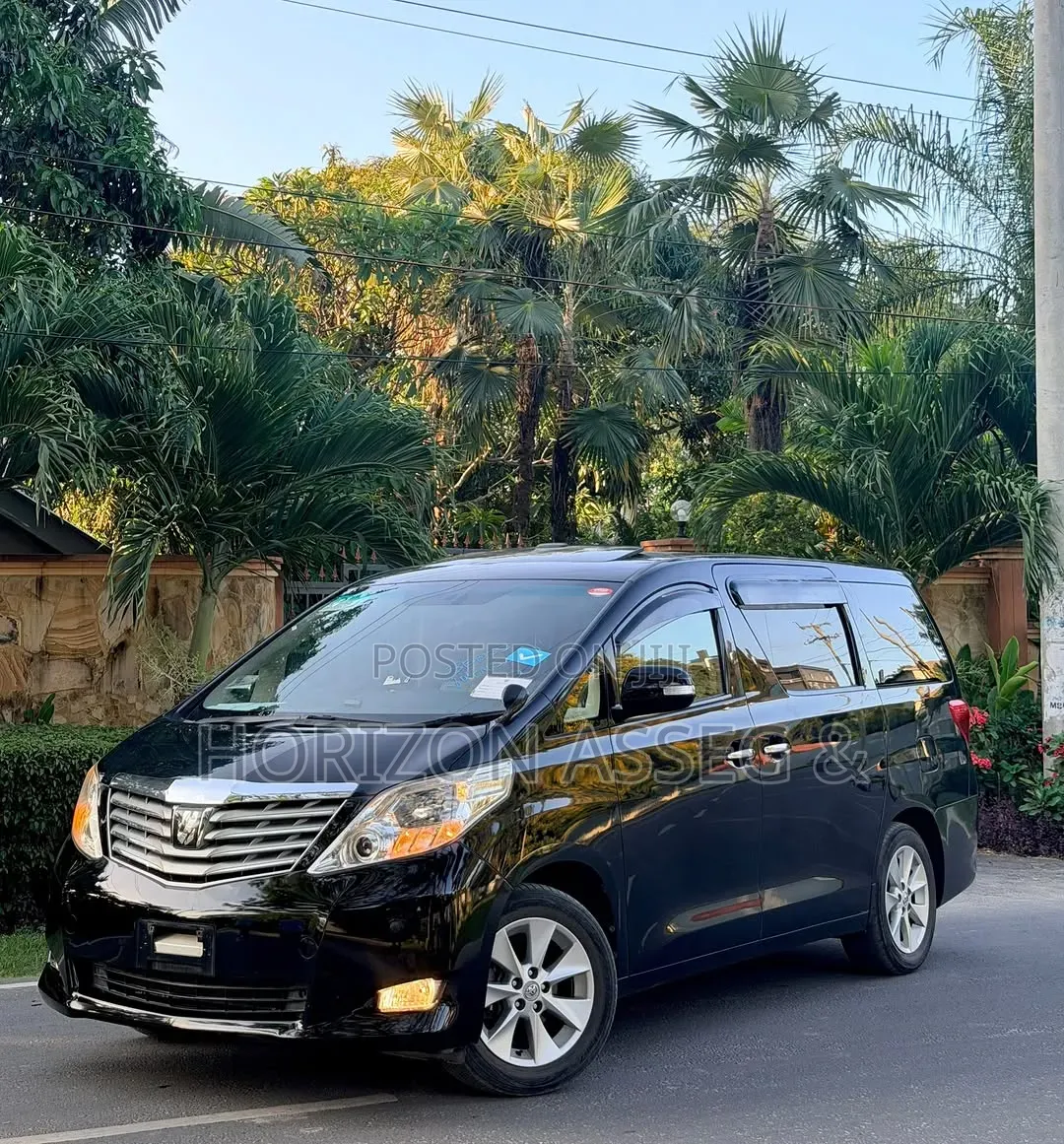 Toyota Alphard 2012 Black
