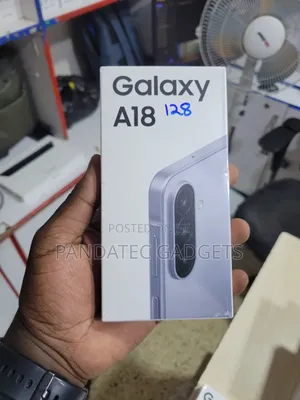 New Samsung Galaxy A18 128 GB Black