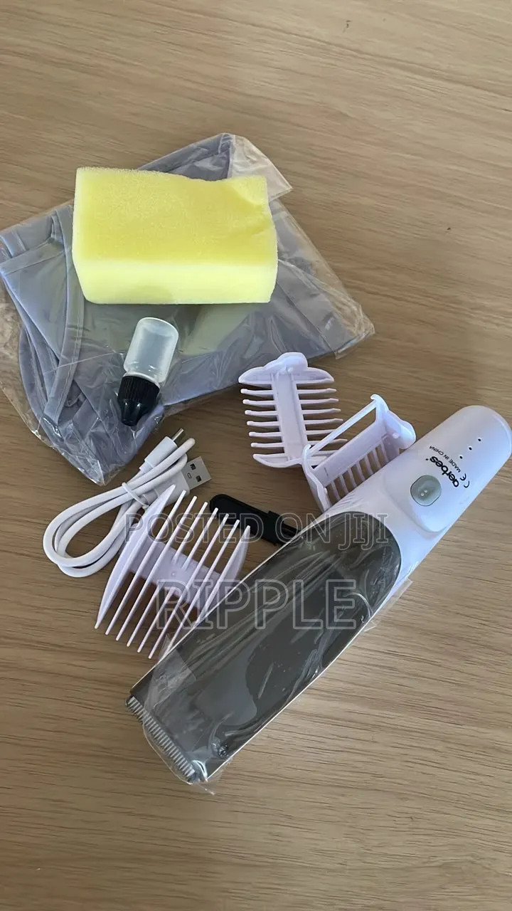 Rechargeable Baby Hair Clipper With Vacuum Suction – 3W