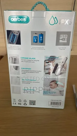 Rechargeable Baby Hair Clipper With Vacuum Suction – 3W