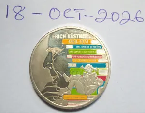 German 20Euro "125Th Anniversary of the Birth of Erich Kastner Medal
