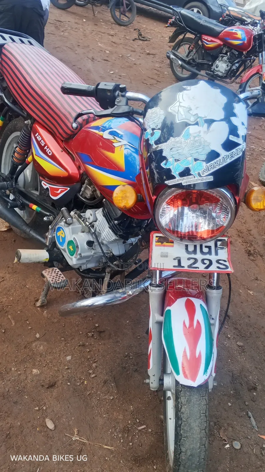 Bajaj Boxer 125 2024 Red