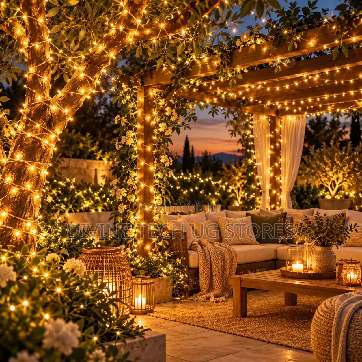 Christmas Decor Outdoor String Lights -100m