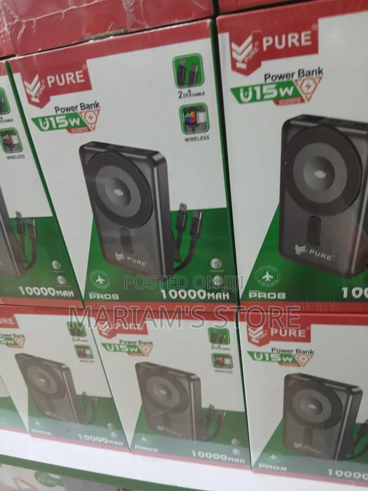 10000mAh Magnetic Wireless Power Bank
