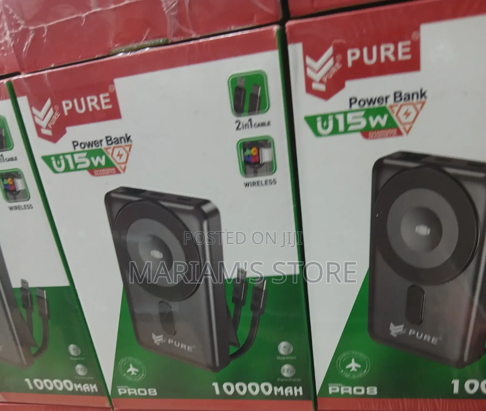 10000mAh Magnetic Wireless Power Bank