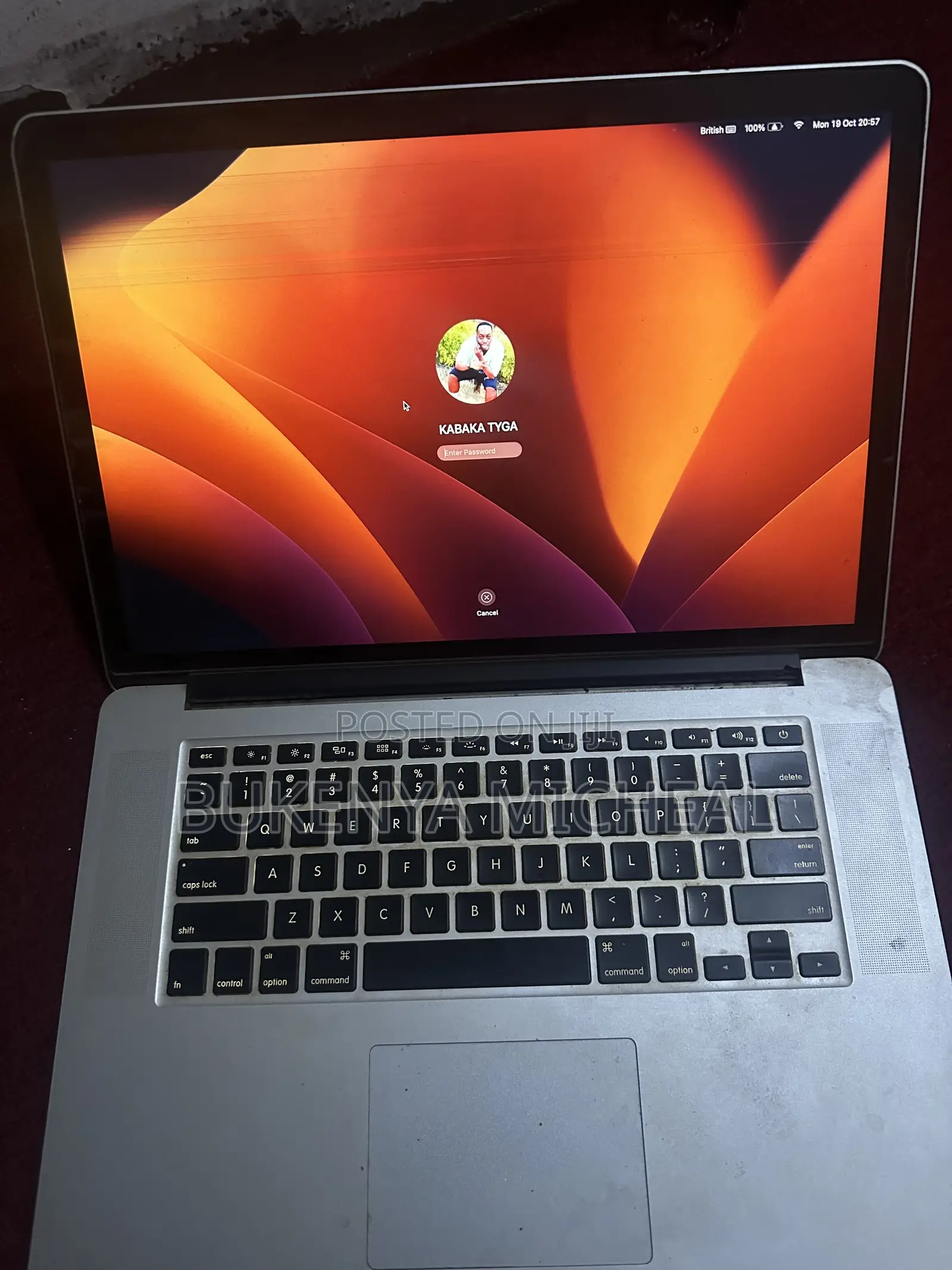 Laptop Apple MacBook Pro 2014 16GB Intel Core i7 SSD 256GB