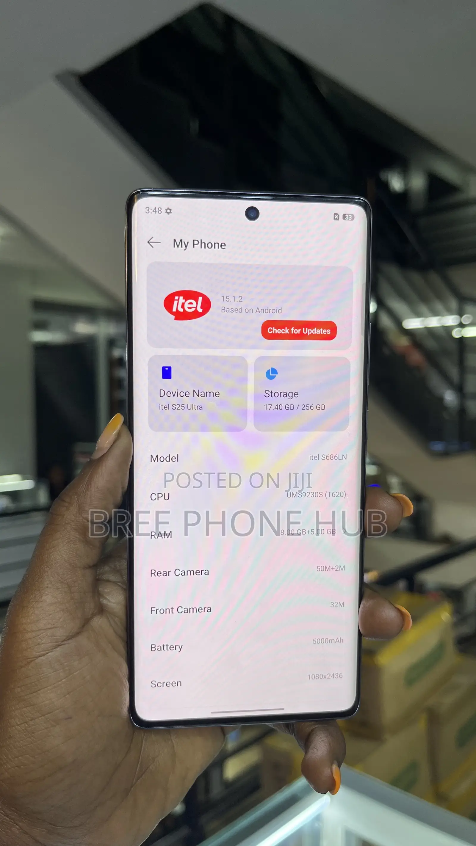 Itel S25 Ultra 256 GB Purple