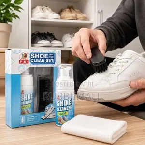 PIKI Shoe Cleaning Set (3-in-1 Sneaker and Footwear Cleaning Kit.)