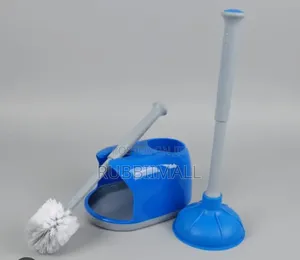 Kleaner Toilet Brush & Plunger Set.