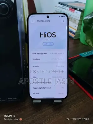 New Tecno Camon Slim 256 GB Black
