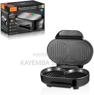 Brand New RAF 1000W Electric Hamburger Maker & Sandwich Grill R.253
