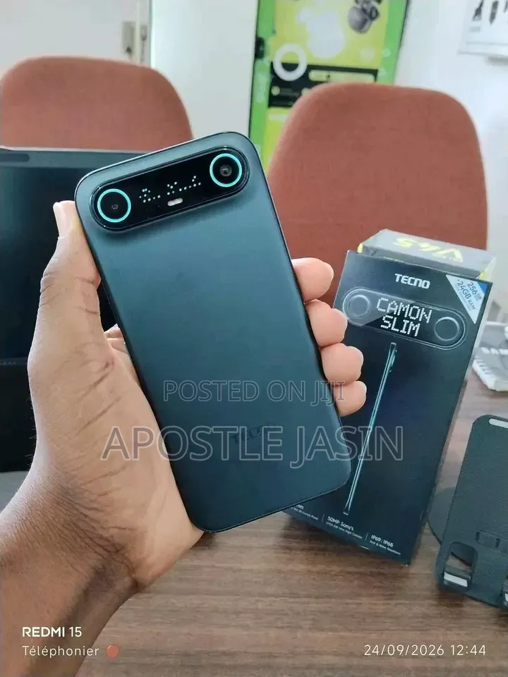 New Tecno Camon Slim 256 GB Black