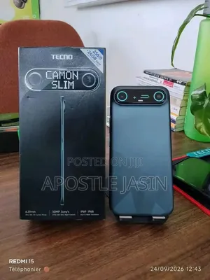 New Tecno Camon Slim 256 GB Black
