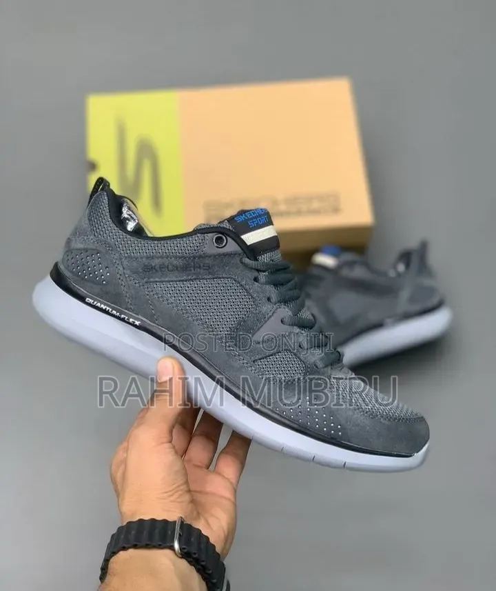 Original Brand New Skecher Quantum Frex Grey Country Walker Sneakers