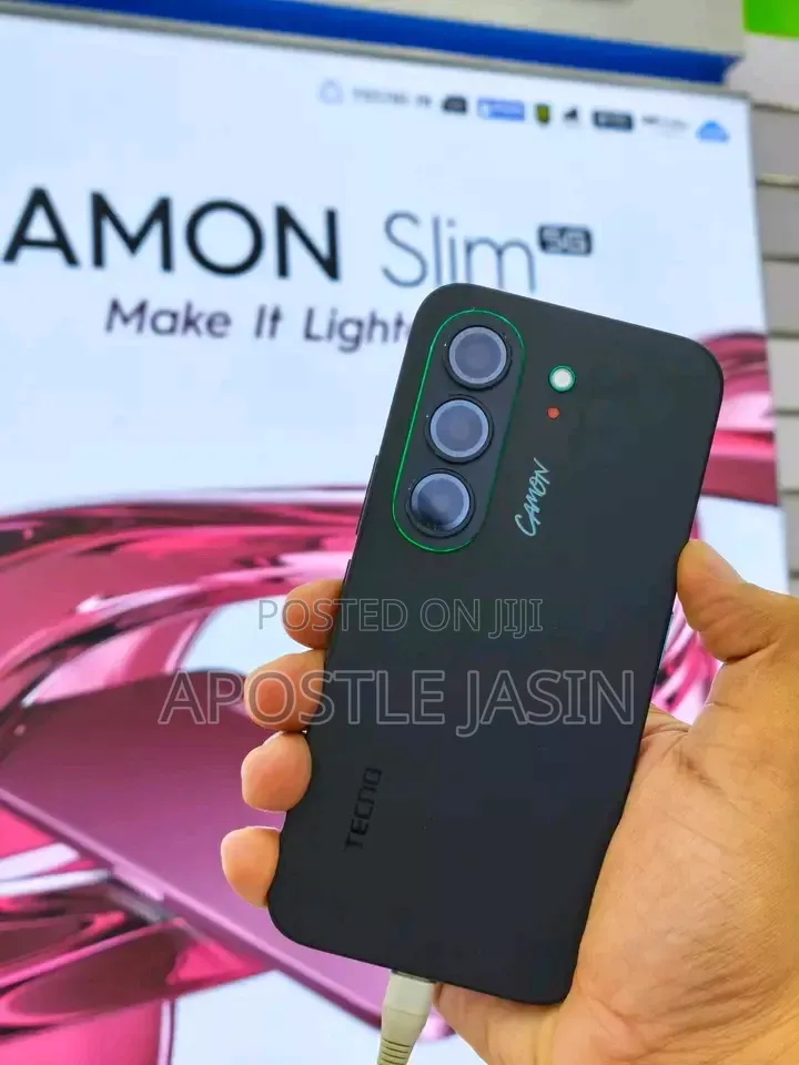New Tecno Camon Slim 256 GB Black