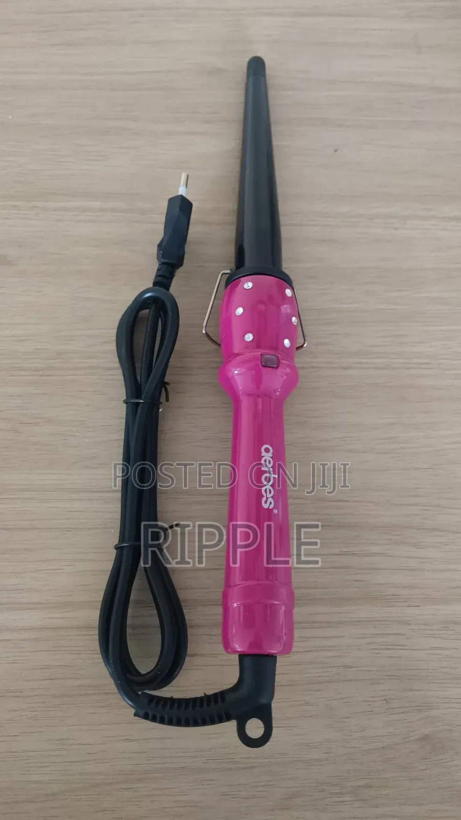 Electric Hair Curling Wand – Professional Conical Curler