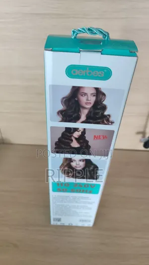 Electric Hair Curling Wand – Professional Conical Curler
