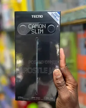 New Tecno Camon Slim 256 GB Graphite