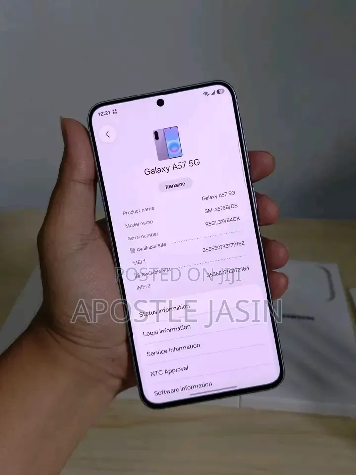 New Samsung Galaxy A57 256 GB Gray