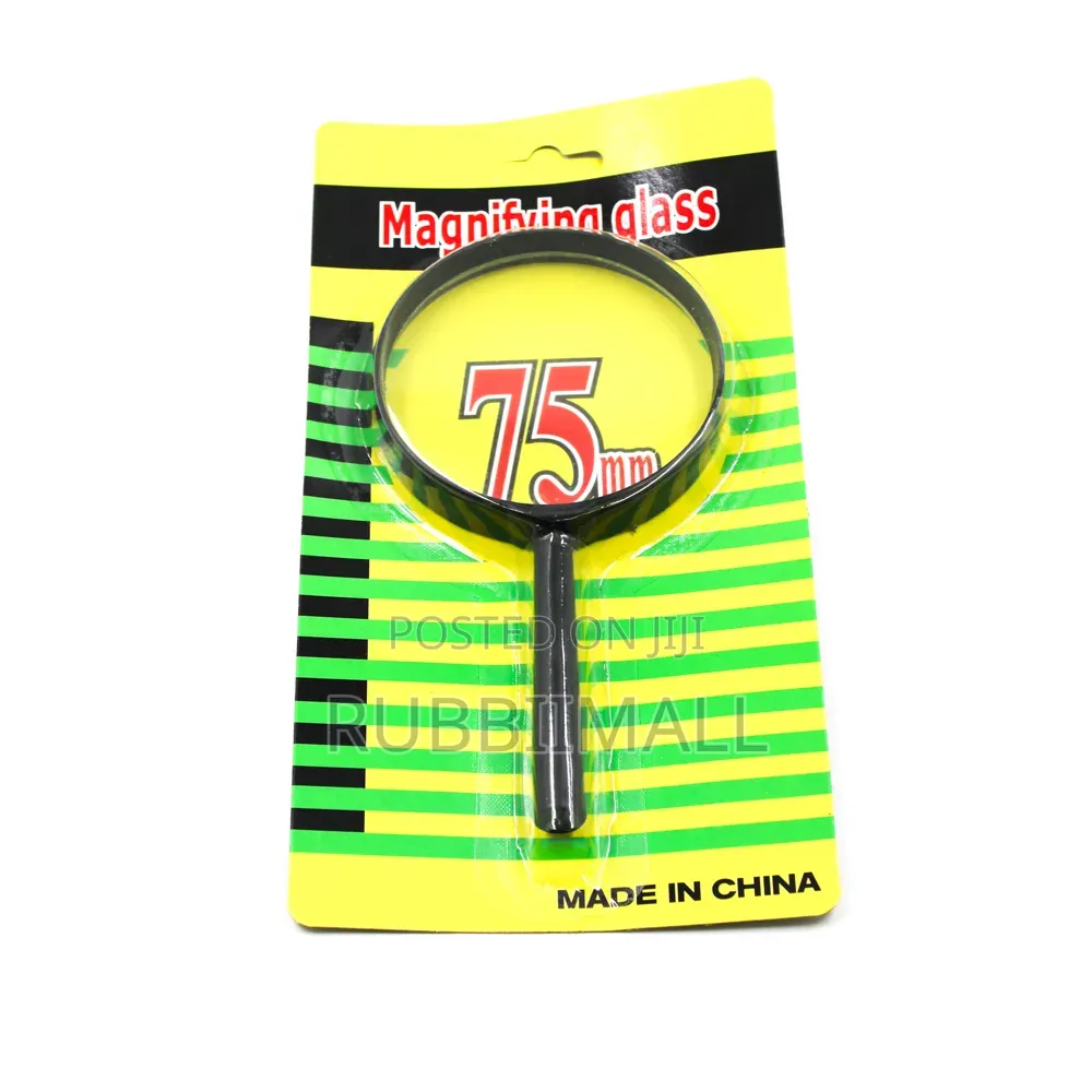 Handheld Magnifying Glass 75mm