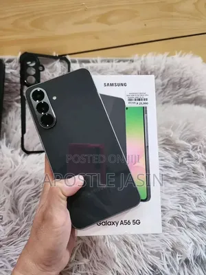 New Samsung Galaxy A56 256 GB Black