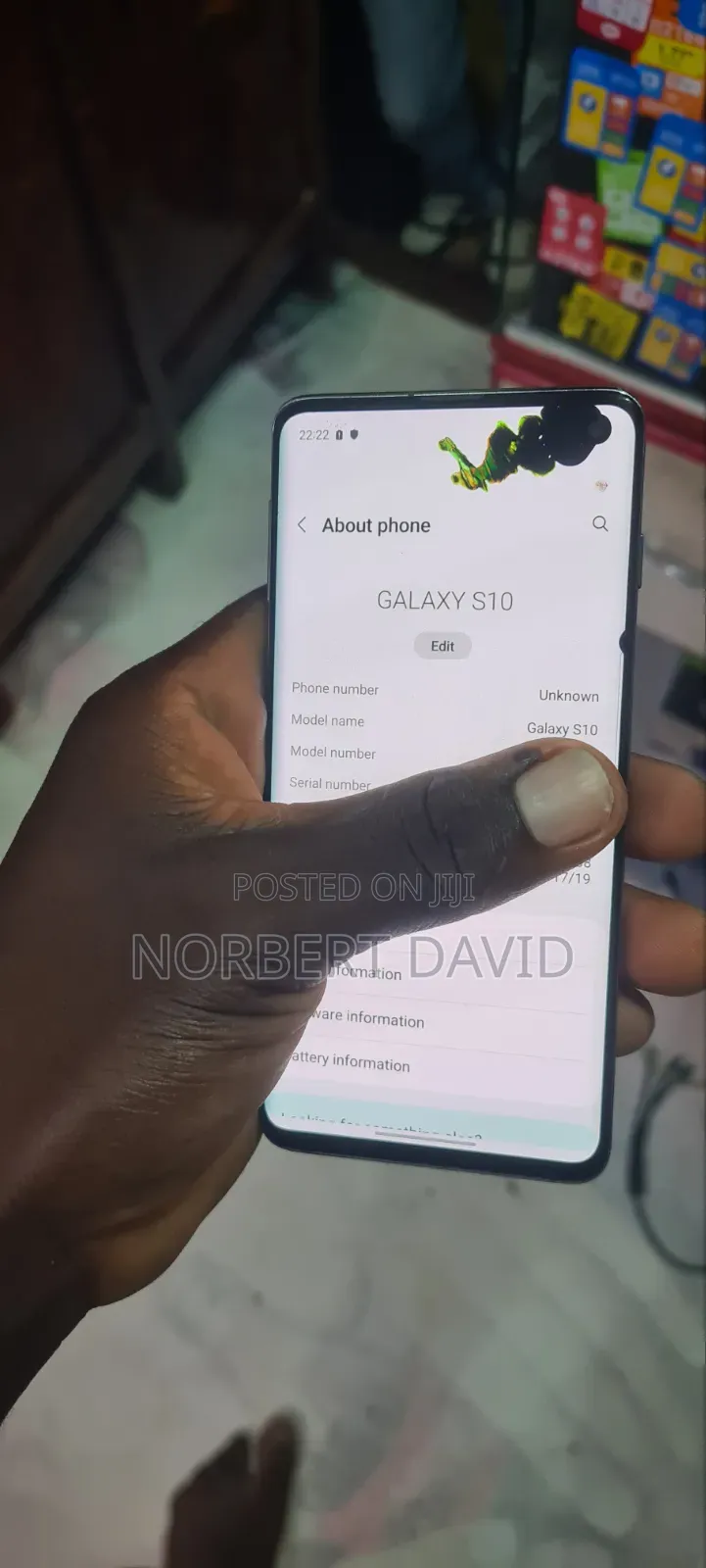 Samsung Galaxy S10 128 GB Black