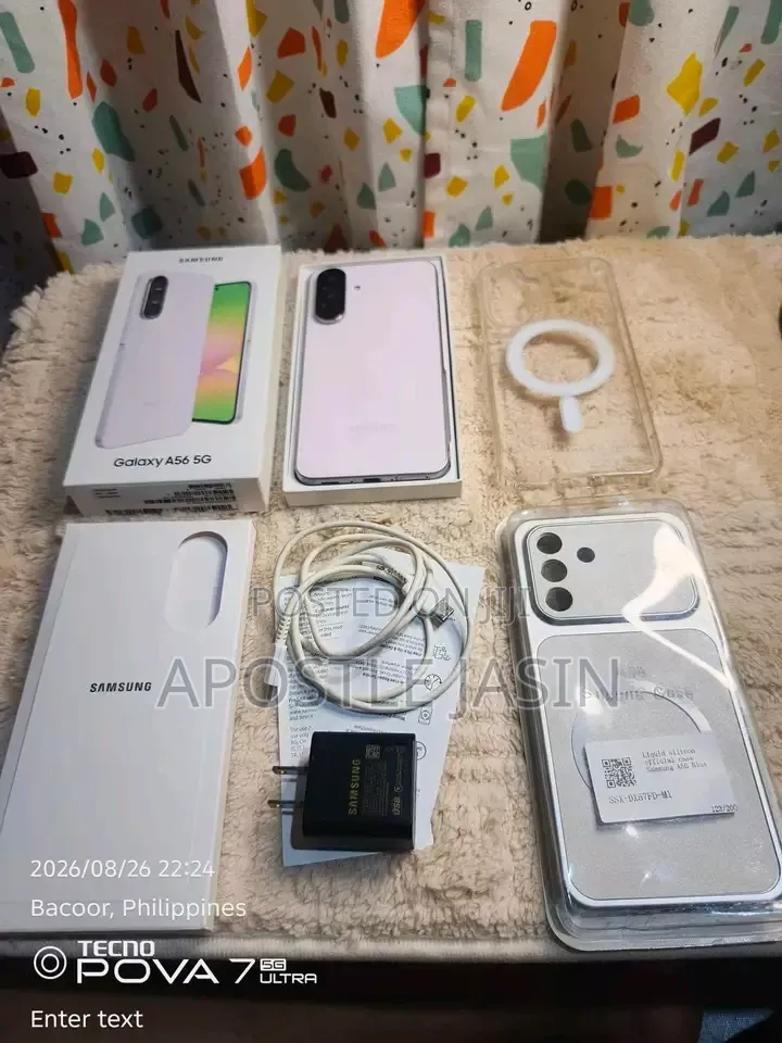 New Samsung Galaxy A56 256 GB Pink