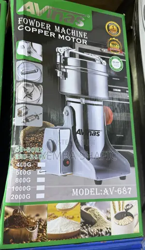 Avinas 500g Commercial Electric Powder Grinder & Dry Spice Mill
