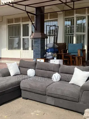 L Sofa Set and 6by6 Bed With Drawers