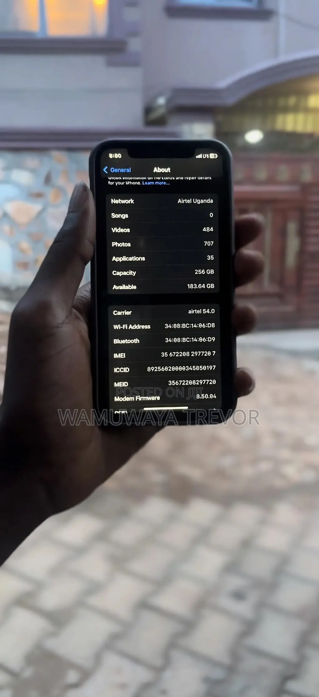 Apple iPhone X 64 GB Black