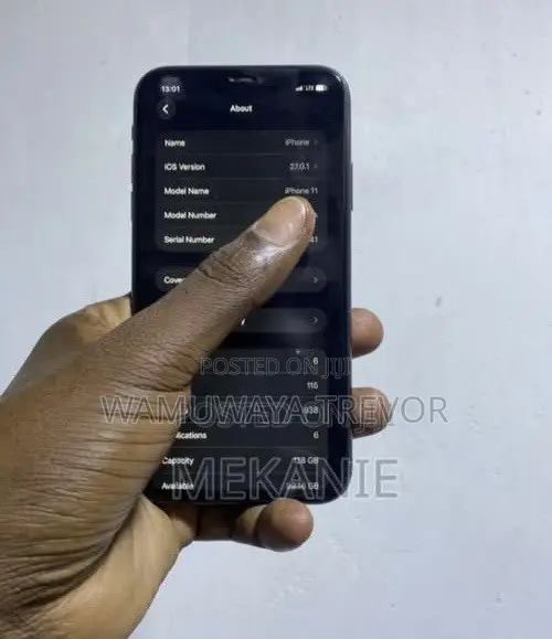 Apple iPhone X 64 GB Black