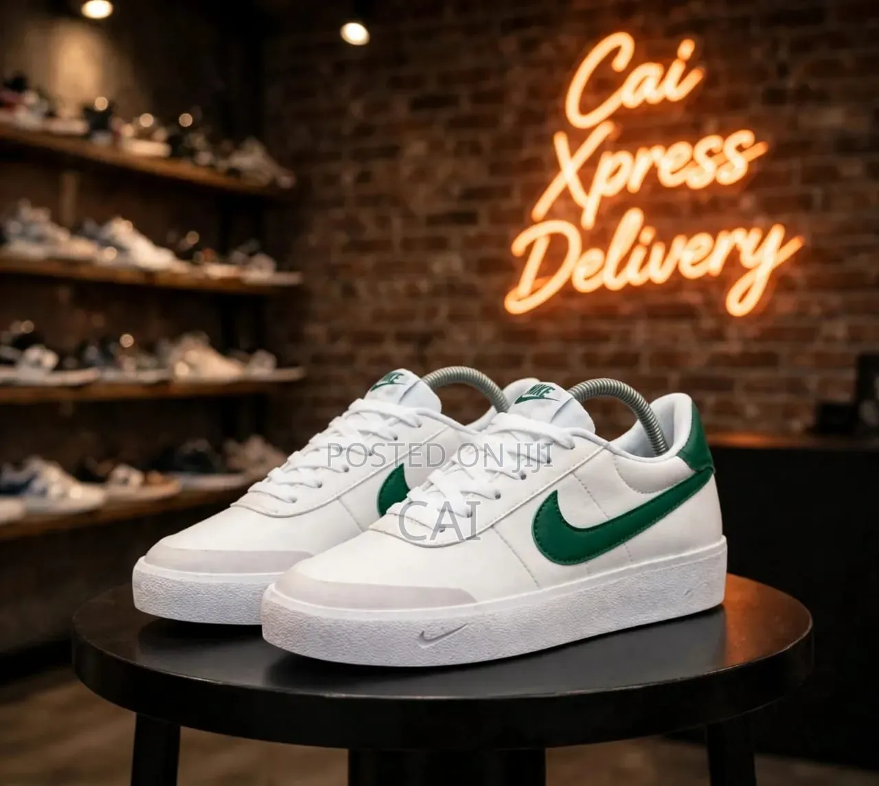 White Nike Court Shot Men's Shoes