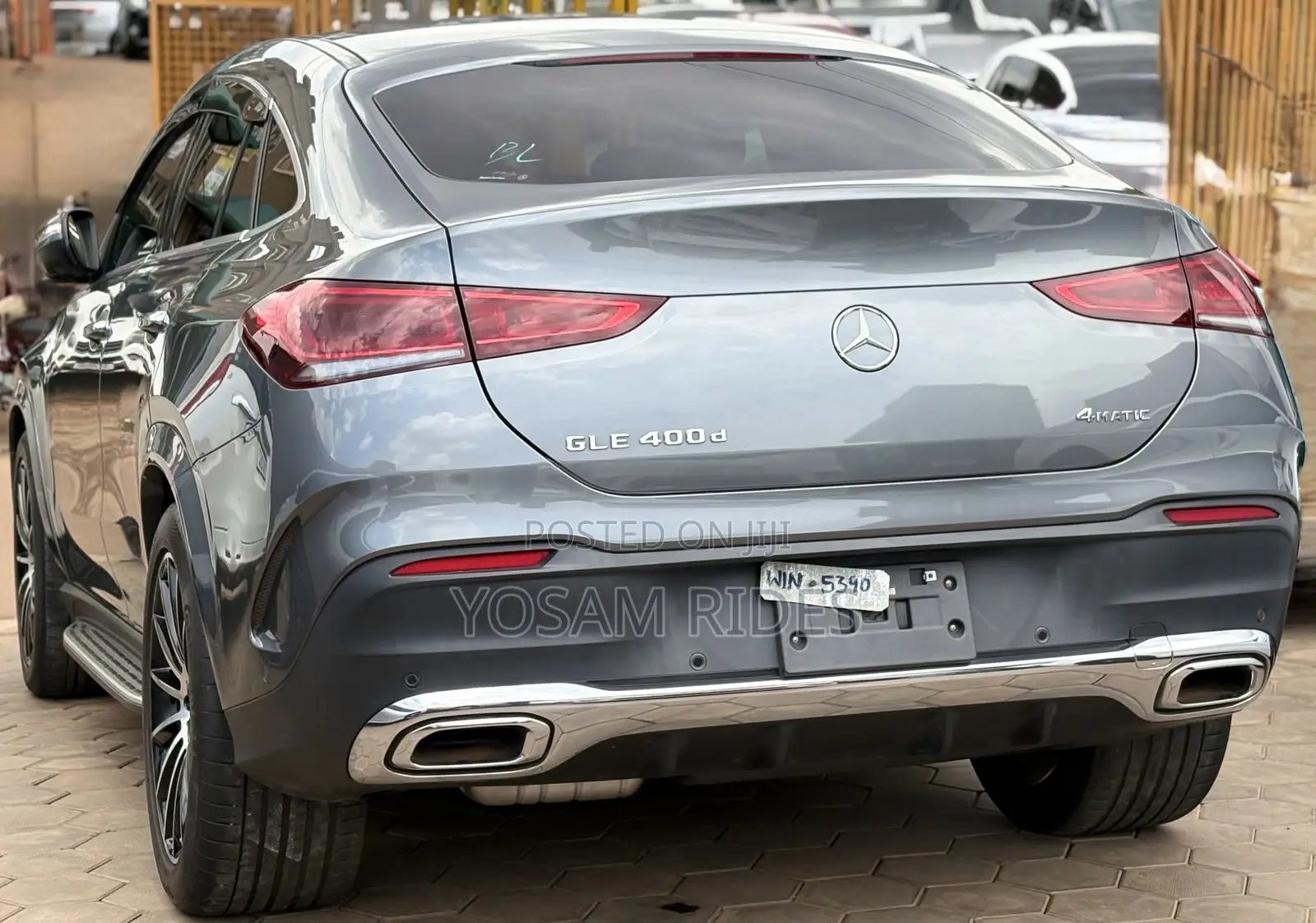 Mercedes-Benz GLE-Class GLE 400d 4MATIC 2020 Gray