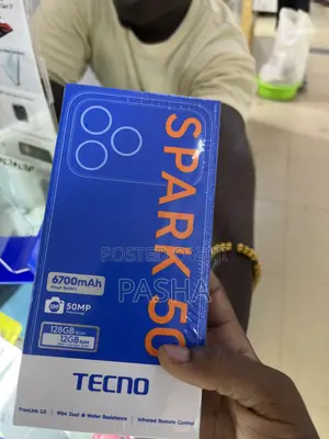 New Tecno Spark 50 128 GB White