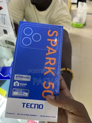 New Tecno Spark 50 128 GB White