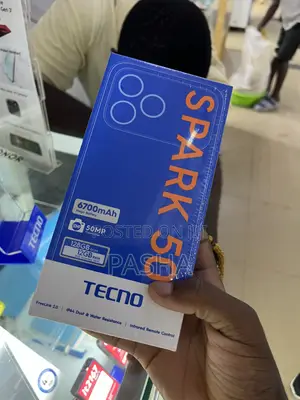 New Tecno Spark 50 128 GB White