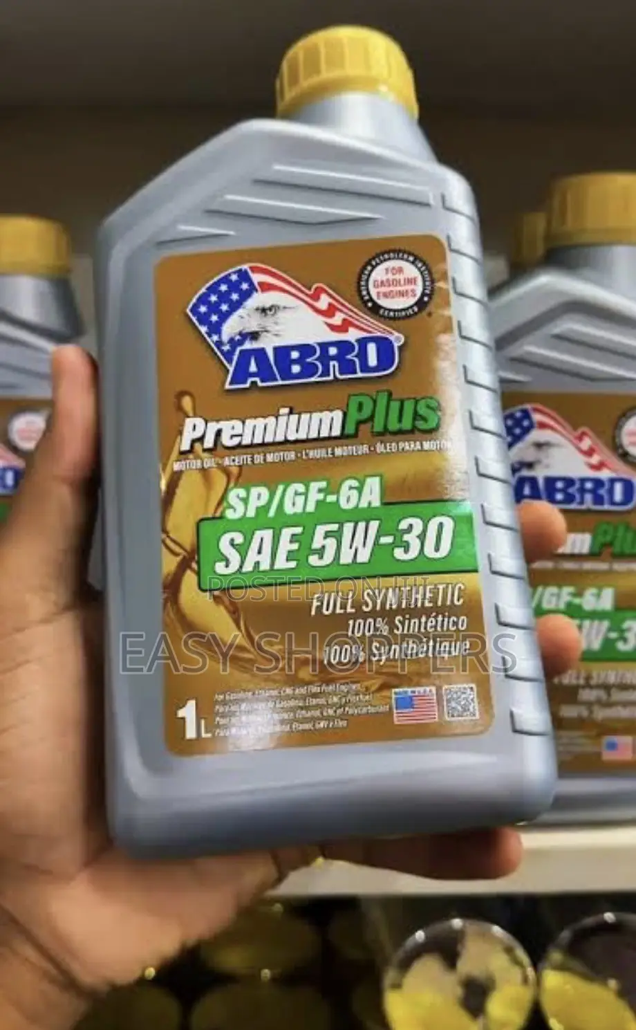 ABRO Premium Plus SP/GF-6A SAE 5w-30 Full Synthetic Motor Oil