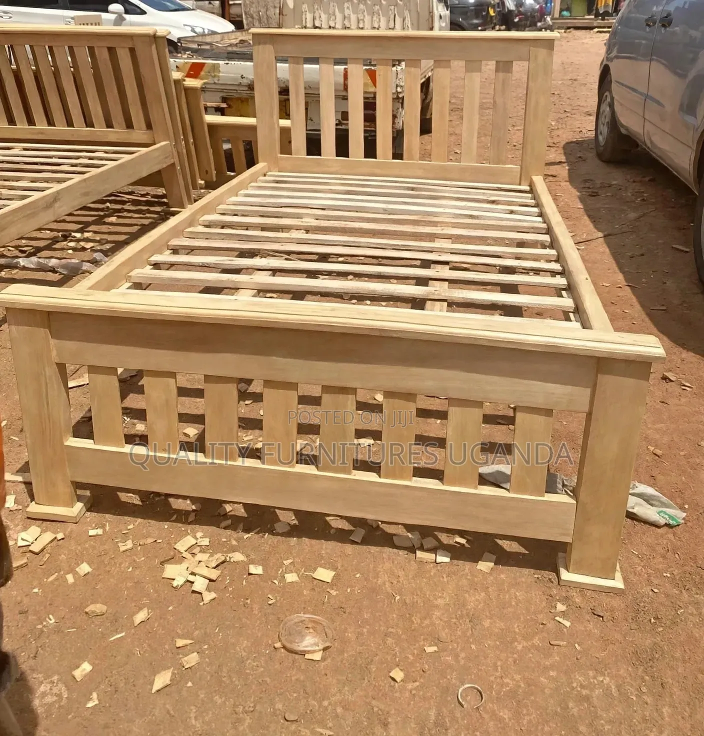4x6 Easy Solid Wooden Bed