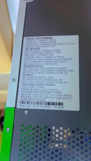 Hybrid Inverter 12kva
