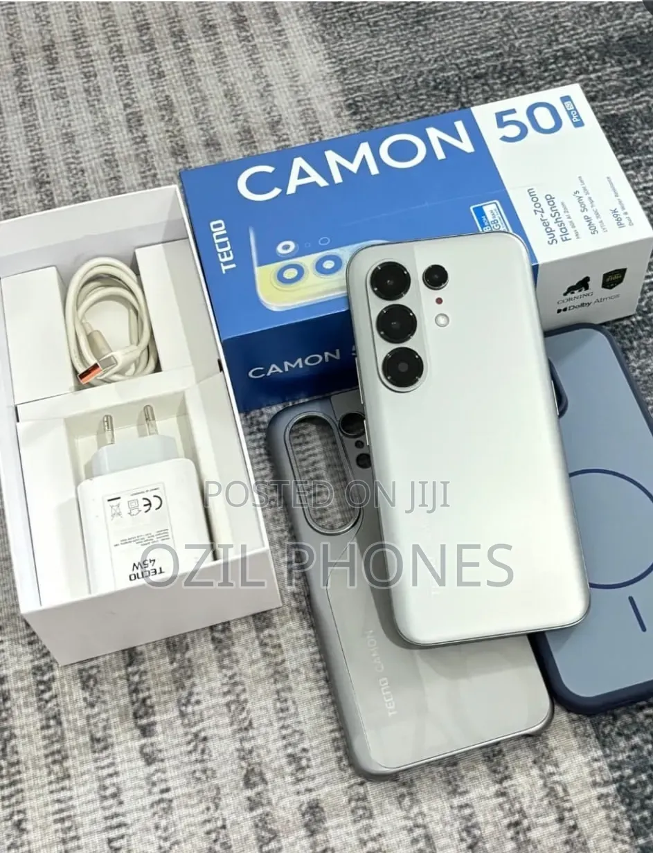 New Tecno Camon 50 Pro 256 GB Rose Gold