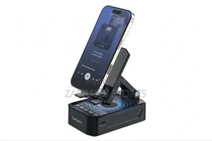 Gafowm F31 Cell Phone Stand With Instant Wireless Induction Speaker,