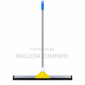Long Handle Floor Squeegee – Rubber Floor Wiper for Tiles, Bathrooms