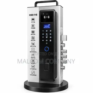 Smart Digital Door Lock With 3D Face Recognition & Fingerprint